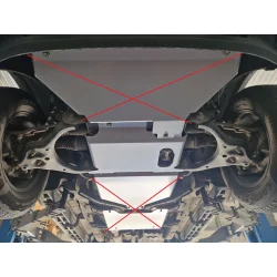 Stalowa osłona silnika Ford Ranger (2023-2025)